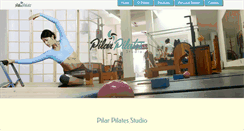 Desktop Screenshot of pilarpilatesstudio.com.br